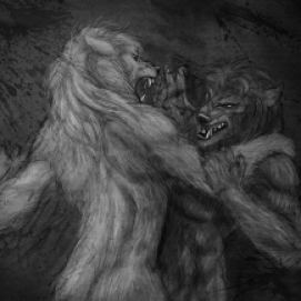 werewolf_fight_by_viergacht-d7h51vr
